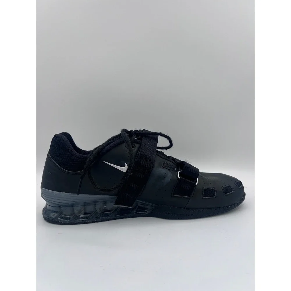 Nike Romaleos 2 Powerlifting‎ Shoes Black Silver 476927-010 Mens Size 13